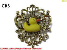 Steampunk pin badge brooch