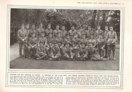1915 wwi print officers - 1915,