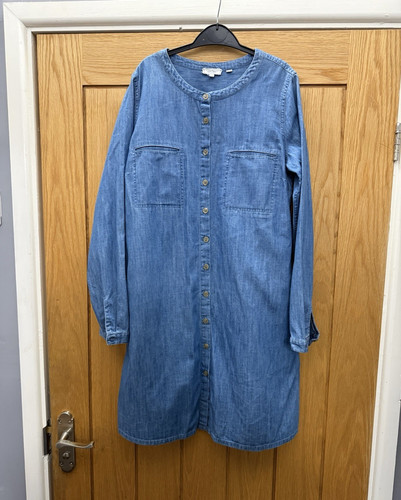 Fatface blue denim shirt - blue,