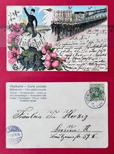 Mining litho postcard