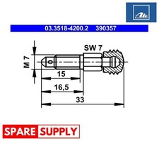 Breather screw valve ate - breather,