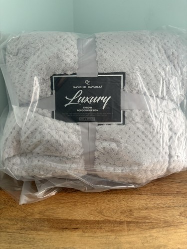 Luxury popcorn waffle blanket - luxury,