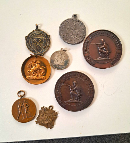 20th century bronze medal - bronze,