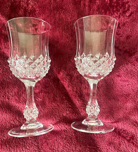 Set clear crystal cut - set,