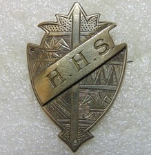 Large Early Style H.H.S. Large