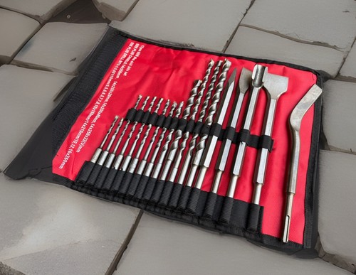 18pc sds plus drill - sds, bits
