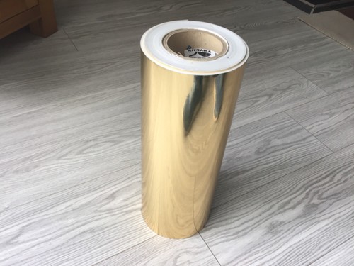 Gold gloss vinyl sticky back - gloss,