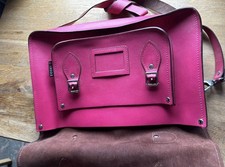 Leather Satchel/Top Handbag