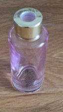 NEXT LOVELY DECORATIVE PINK PURPLE REED DIFFUSER FRAGRANCE GLASS BOTTLE