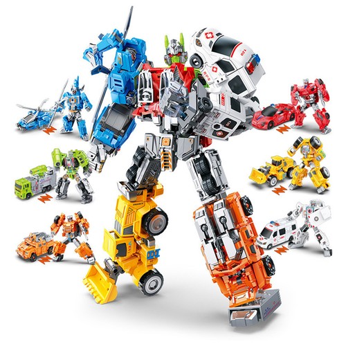 6in1 bruticus transform car - 6in1, g1