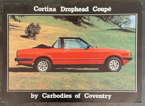 Ford cortina drophead - drophead, coupe
