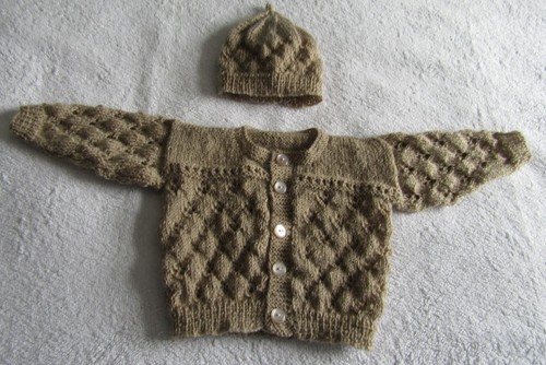 Hand knitted light weight