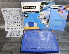 Fiskars 5600 Shape Boss Stencils Embossing Shapeboss Art Crafts