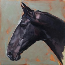 Original Horse Oil Painting -