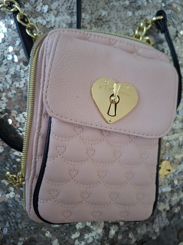Betsey johnson pink quilted - betsey,