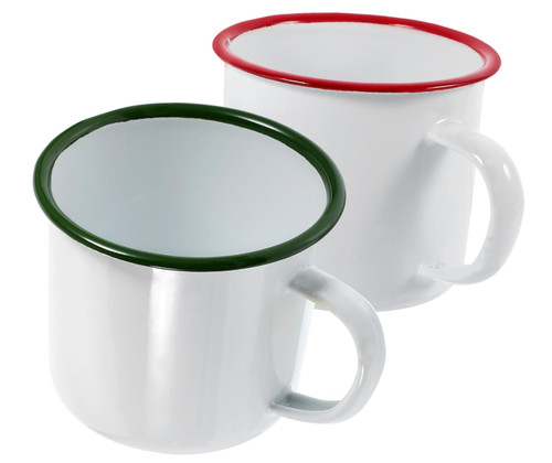 Enamel mugs coffee - mugs,