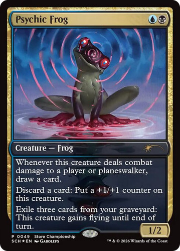 Psychic frog sch 49 - psychic,