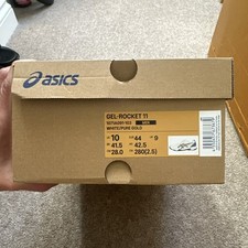 ASICS Gel Rocket 11 White Pure Gold