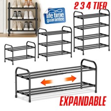 2/3/4 Tier Metal Shoe Rack -