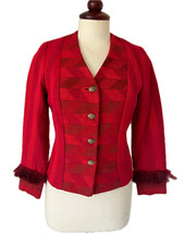 Vintage Jenny Edwards-Moss Red