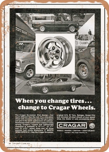 Metal sign 1972 when you - sign,