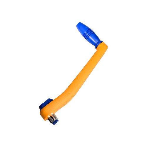 Floating winch handle key - floating,