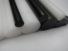 Acetal C Nylon Delrin Rod -Black Natural  White Round Bar Delrin POM 4mm to 60mm