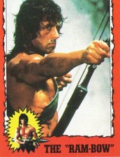 Rambo First Blood Part II &  Rocky II   Individual Trading Cards