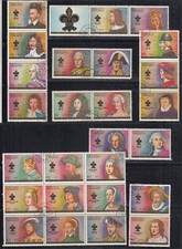 Kings & Queens of France Ajman UAE CTO Used x26 1972 (139369) 