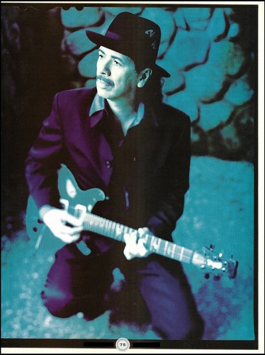 Carlos santana signature - signature, prs