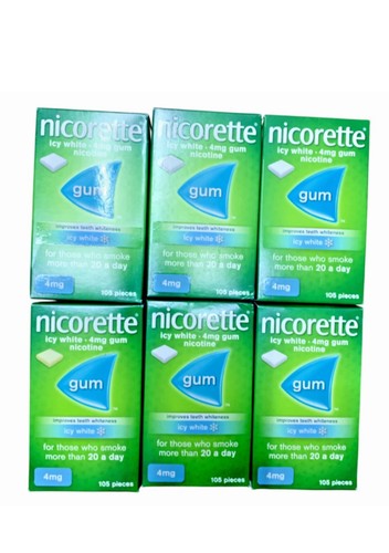 Nicorette icy white chewing - nicorette,