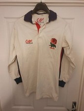 Mens Vintage Cotton Traders England Rugby Union 1994 Home Jersey Size Medium