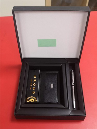 Cross pen wallet gift set - pen,