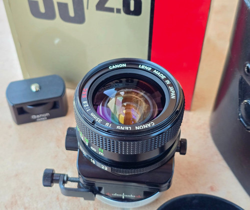 Canon 35mm 8 tilt - ts,