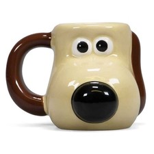 Gromit Mini Ceramic Mug Face Half Moon Bay Aardman Collectible No 20 9 x 6cm