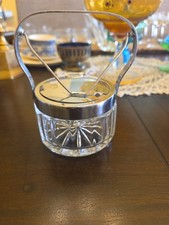 Vintage Paneled Glass Jam