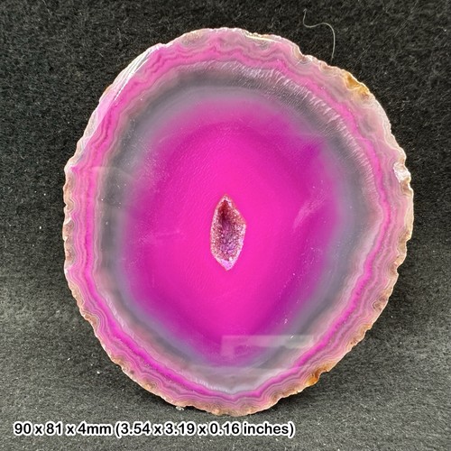 Agate slice inch natural - slice, 2-2.5