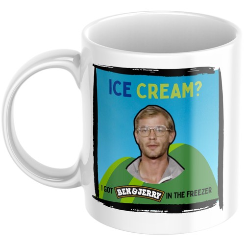 Serial killer mug dark - dark, humour