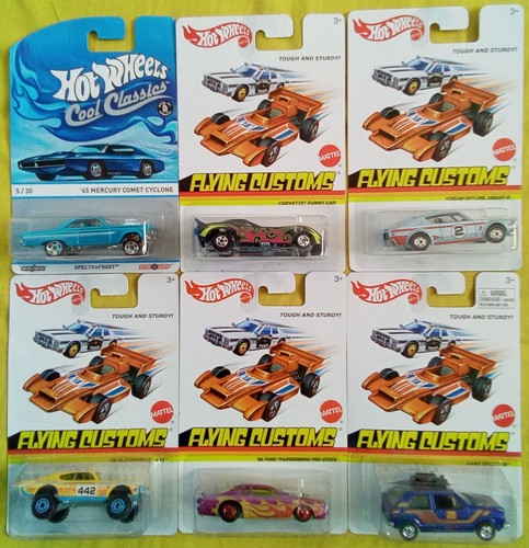Hot wheels set 6 - wheels, cars