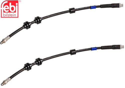 Brake hose front pair r - brake, l/h