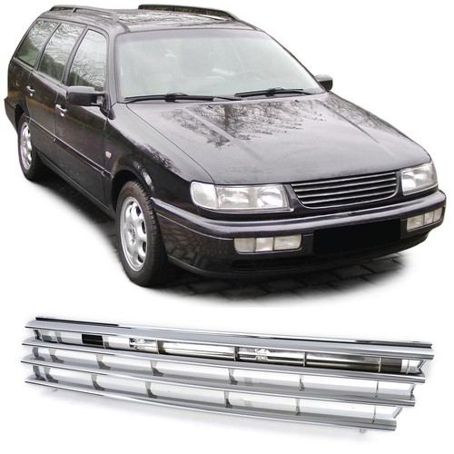 Chrome finish debadged - chrome, front