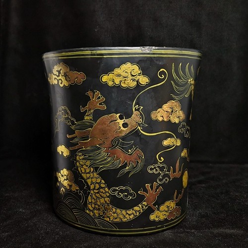 Inch old chinese - inch, painted