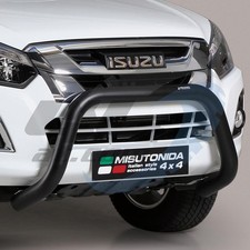 Isuzu D-Max 2012-2020 76mm Black Bull Bar