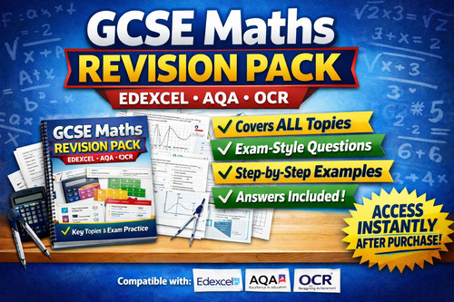 Gcse maths revision pack - maths, –