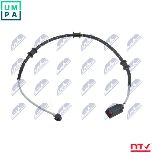 Warning contact brake - brake, wear