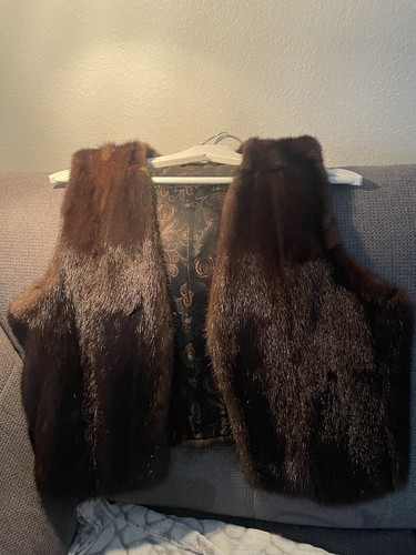 Real mink gilet - gilet, 36