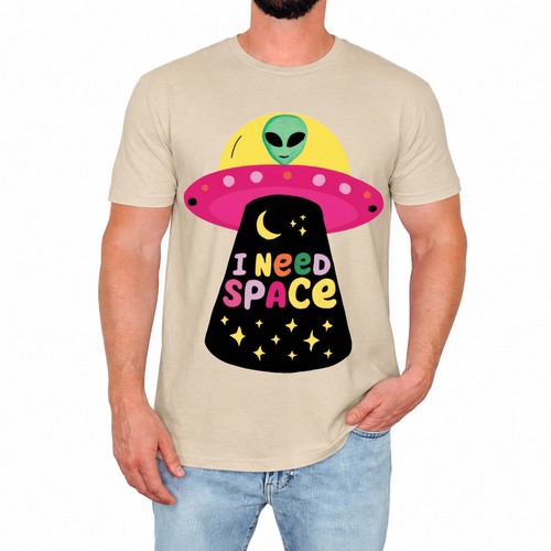 Funny alien mens shirt i - t-shirt,