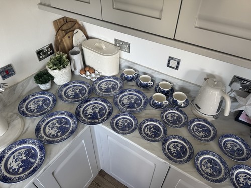 Old willow pattern english - willow,