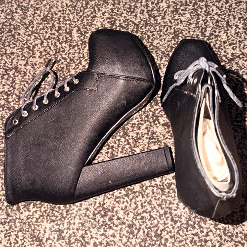 Shusole women black faux - shusole,