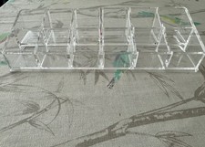 Acrylic Nail Polish/Lipstick Organizer 12 Slot Holder Stand